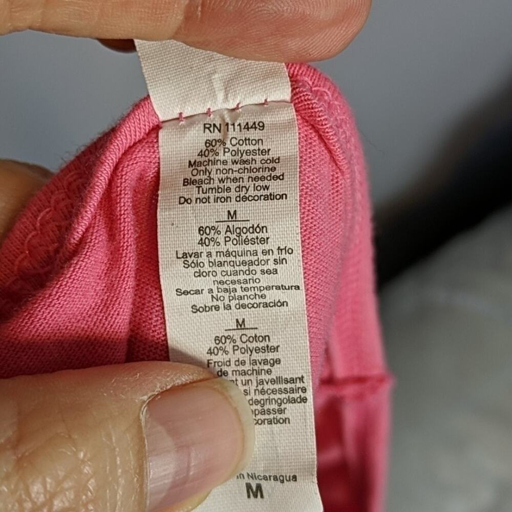Pink Goals Racerback Tank, M - Picture 6 of 6